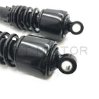 2X Black 10.5" Slammer Lowering Shocks for Harley Sportster 883 1200 (1984–2013)