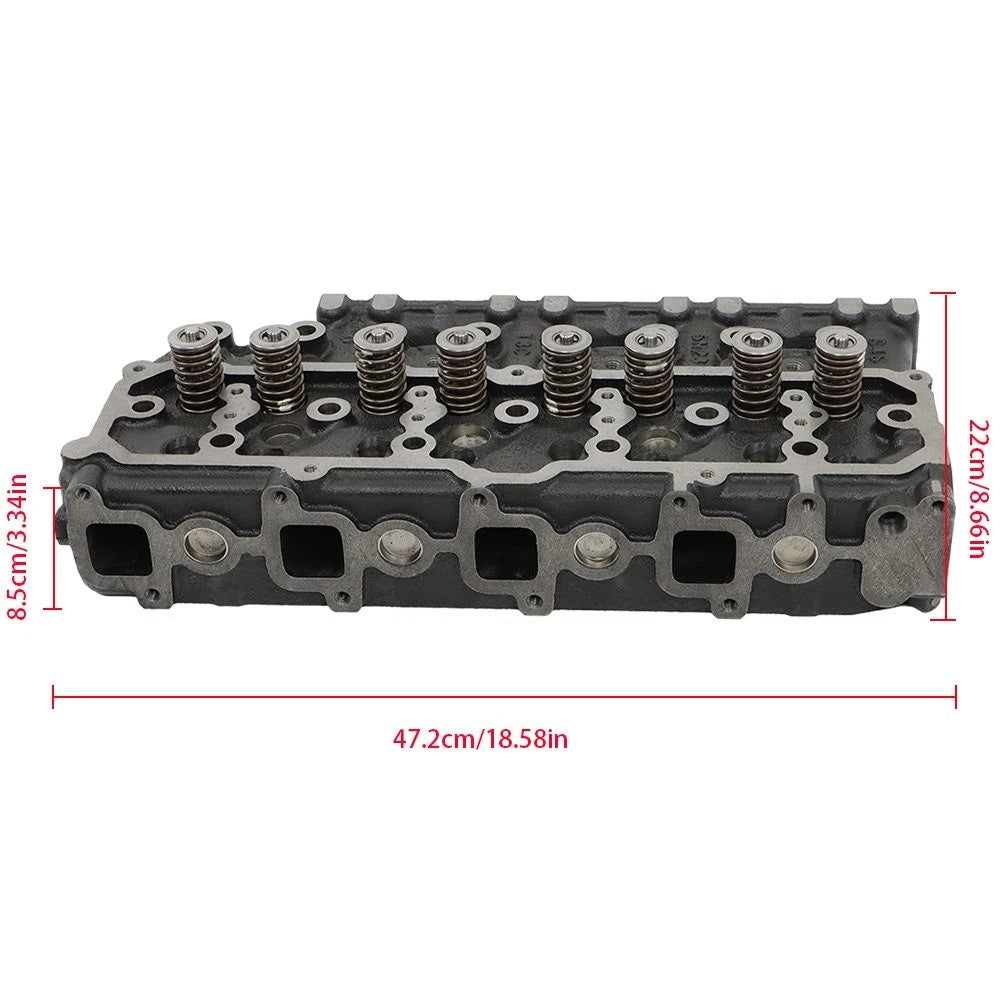 Complete Cylinder Head Assembly & Gaskets for Mitsubishi S4S