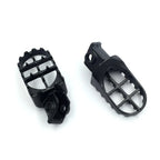 Gunmetal Black MX Racing Footpegs for KTM 50 65 125 250 300 360 SX 525SX 400 520 (2000–2023)