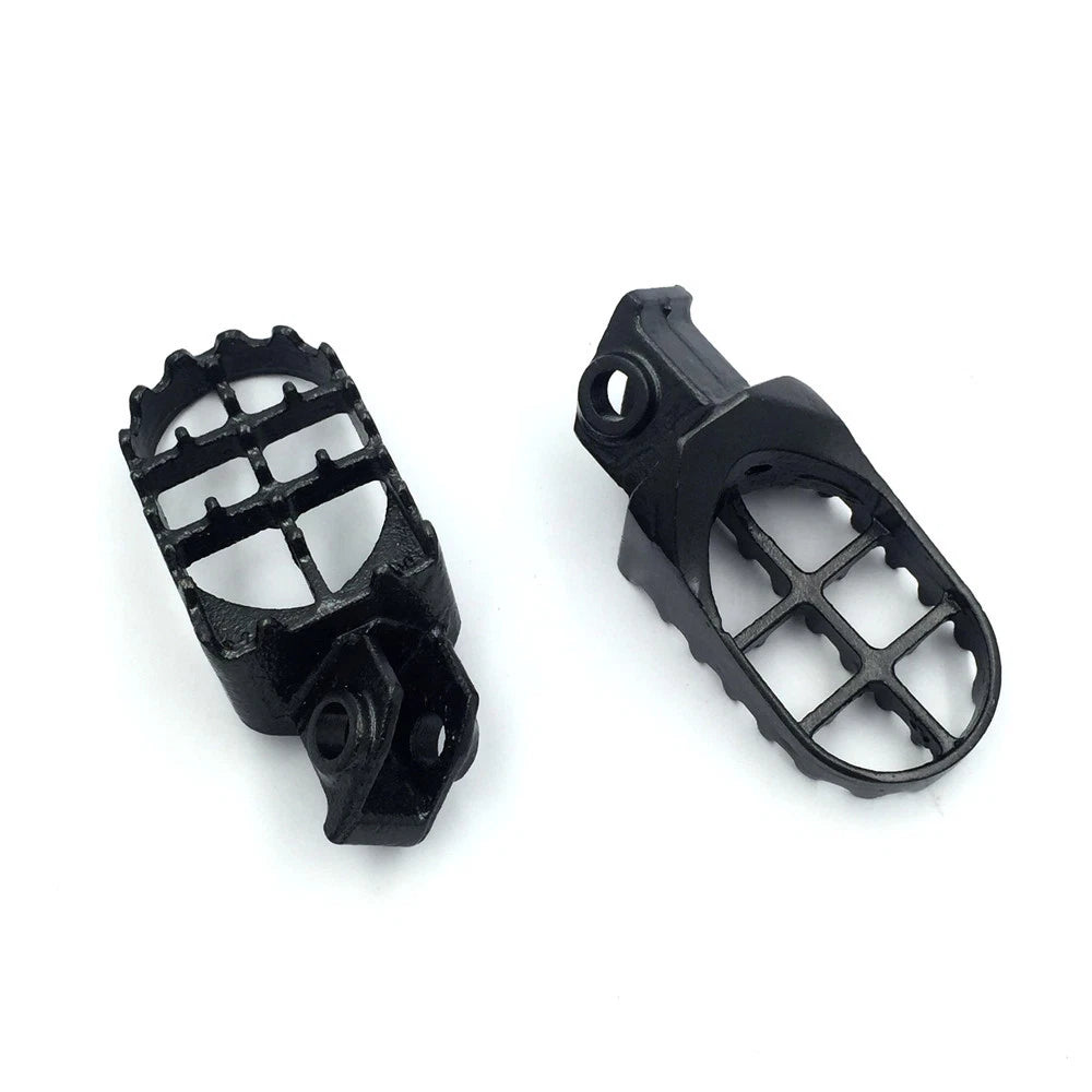 Gunmetal Black MX Racing Footpegs for KTM 50 65 125 250 300 360 SX 525SX 400 520 (2000–2023)