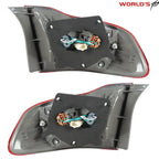 Set of 2 Outer Tail Lights + Fog Lights for Toyota Corolla (2009–2010)