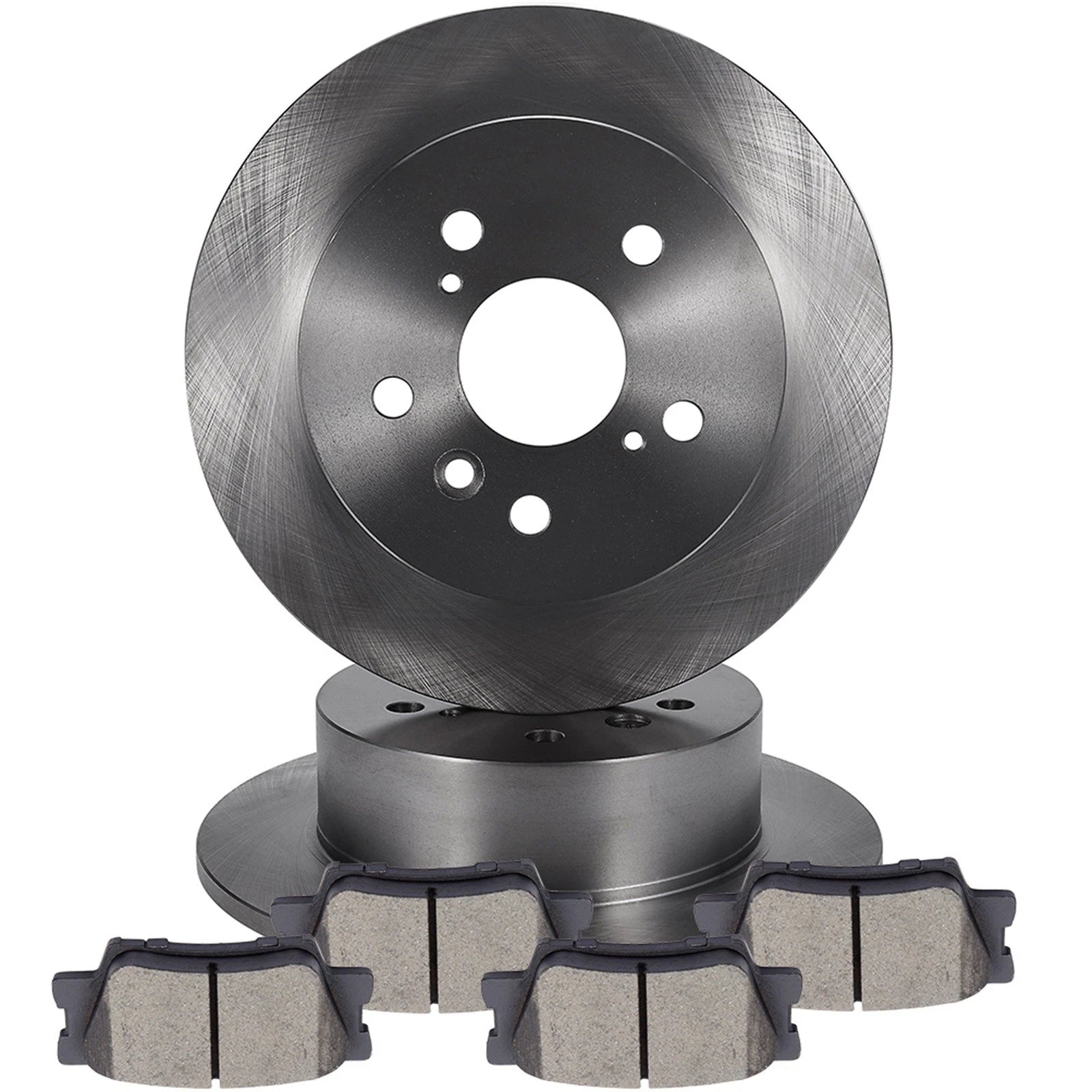 Rear Brake Pads and Rotors for Lexus ES300h, ES350 (2007–2017)