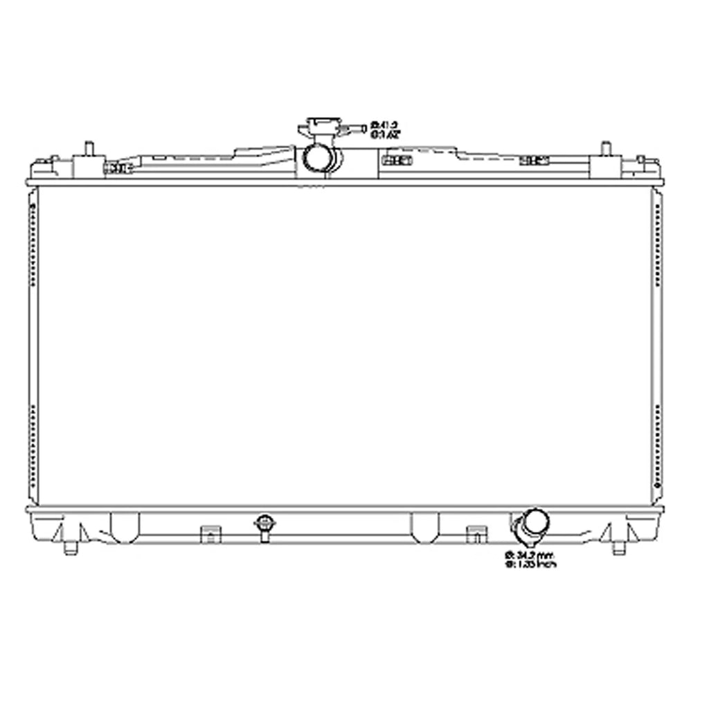 Replacement Radiator for Ford Ranger PX (2011–2018)