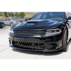 Front Grille Overlay Replacement for Dodge Charger Hellcat (2015–2016)