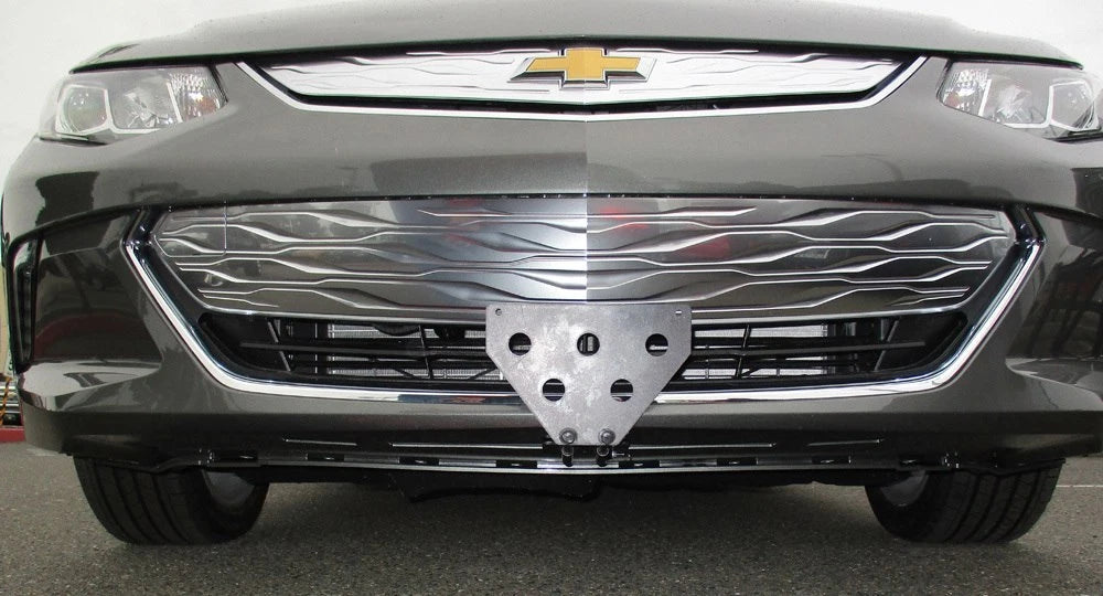 License Plate Bracket Removable Metal for 2016-2019 Chevy Volt