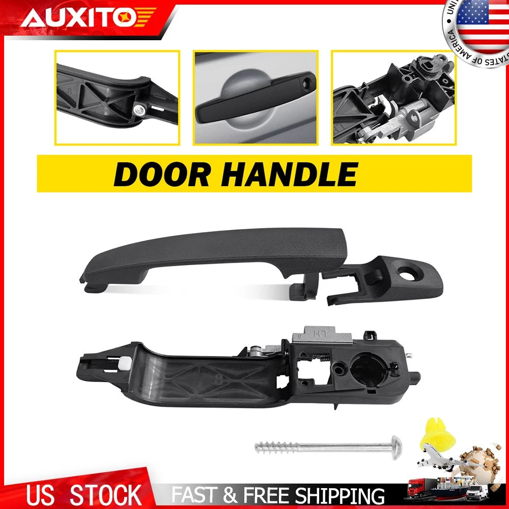 Driver LH Side Exterior Door Handle & Bracket for Ford Focus (2008–2011)