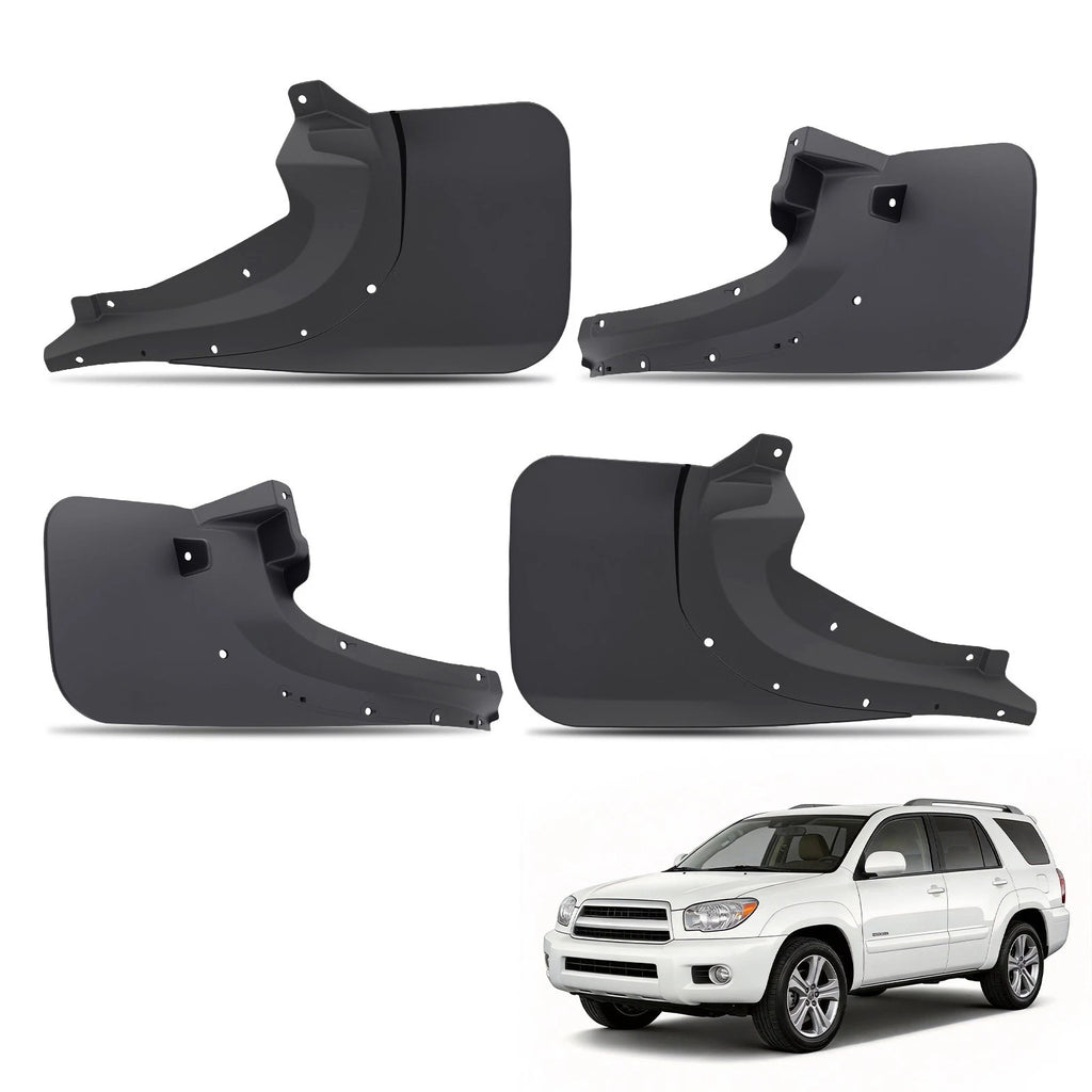 Set of 4 Mud Flaps Splash Guards for Toyota 4Runner (2003–2009)