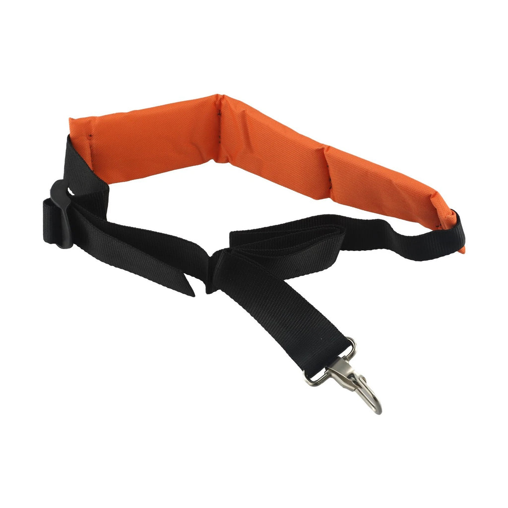 Shoulder Strap for Lawn Mower (1pc) Adjustable Length Black & Orange Nylon