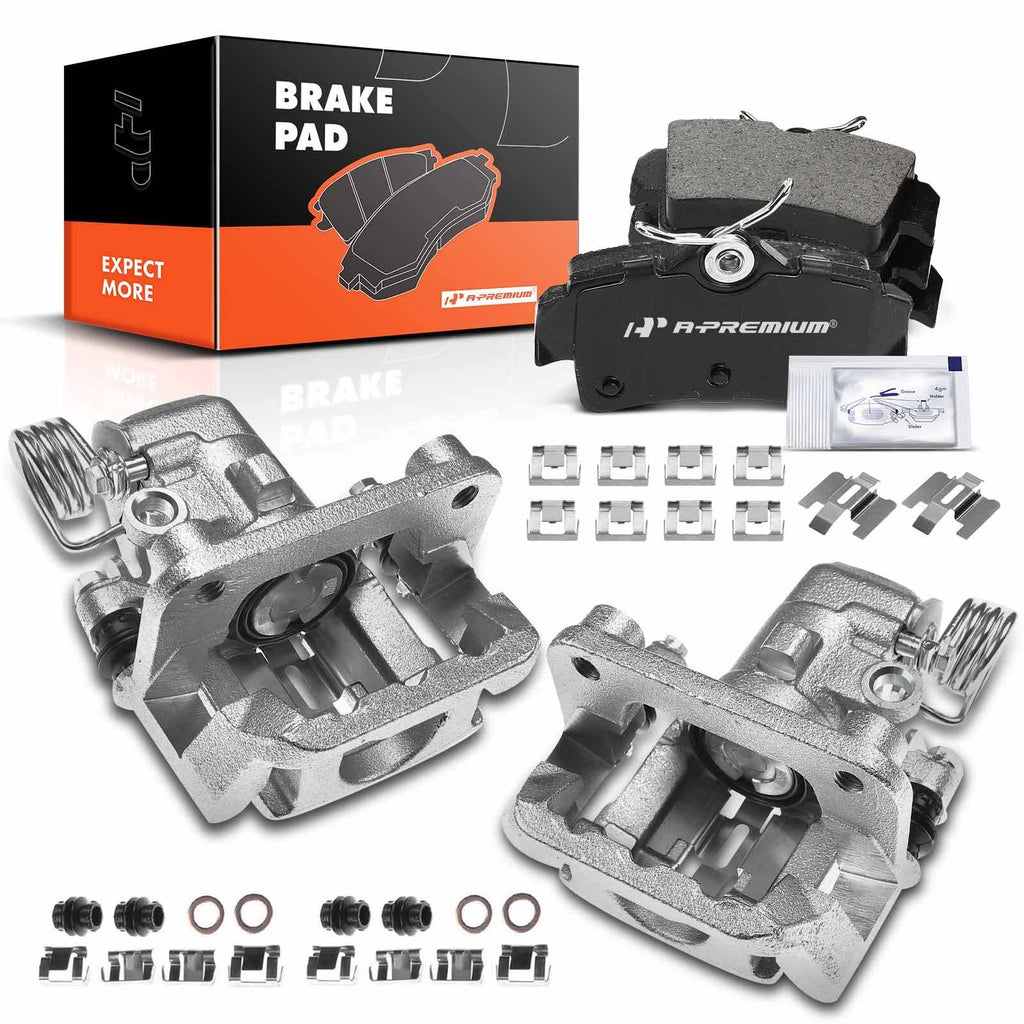 6X Rear Brake Caliper & Ceramic Pads for Ford Mustang SVT Cobra (1994–2004)