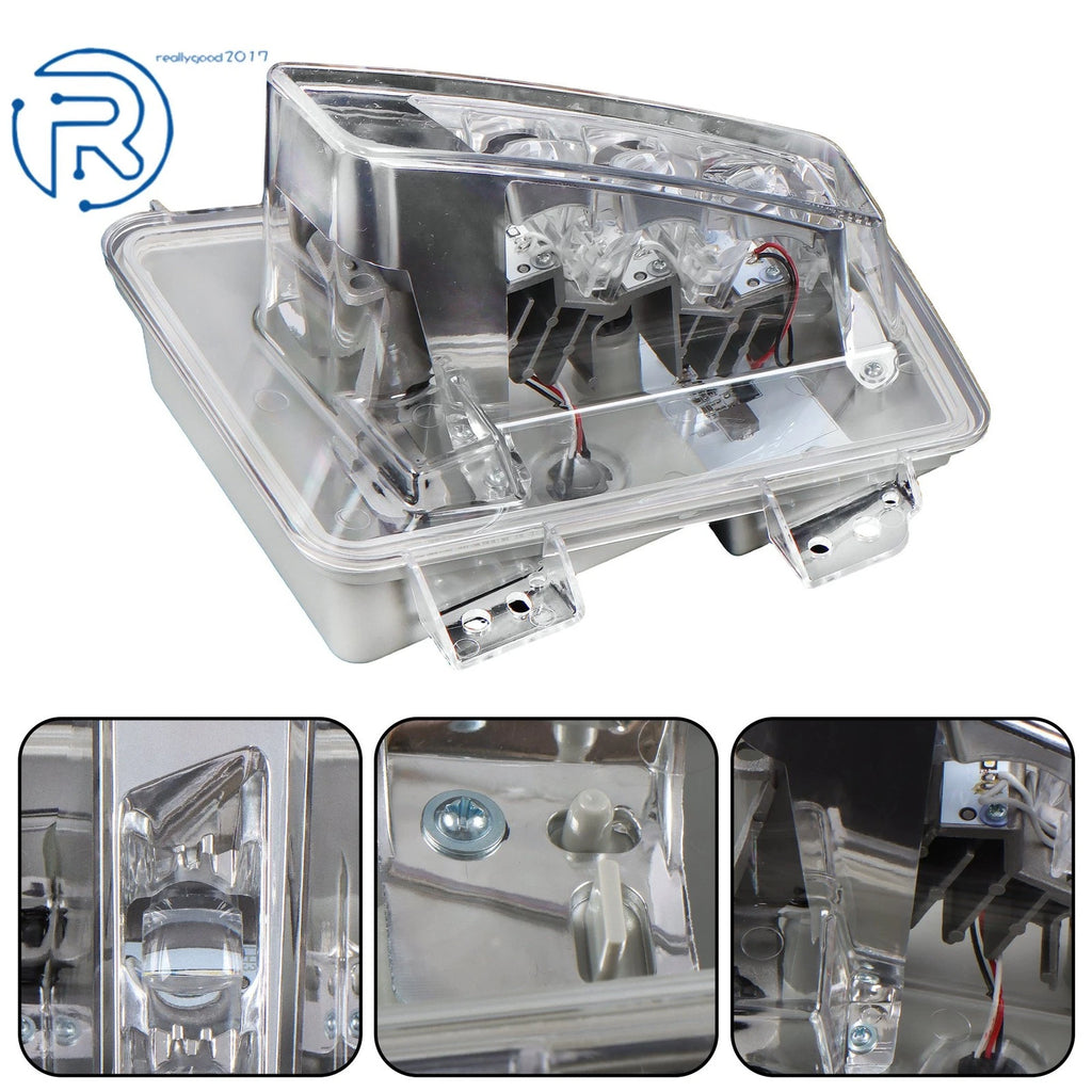 Fog Light LED for Ford Expedition (2015–2017) Driver Left Side, Clear Lens
