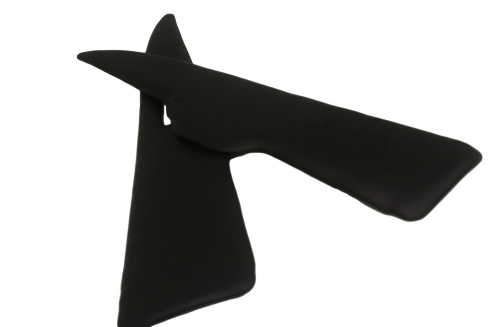 Leather Synthetic Door Panel Cover for Acura RL (1996–2003) Black