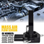 Mass Air Flow Meter Sensor MAF for Toyota Corolla (2009–2018) 22204-0V010