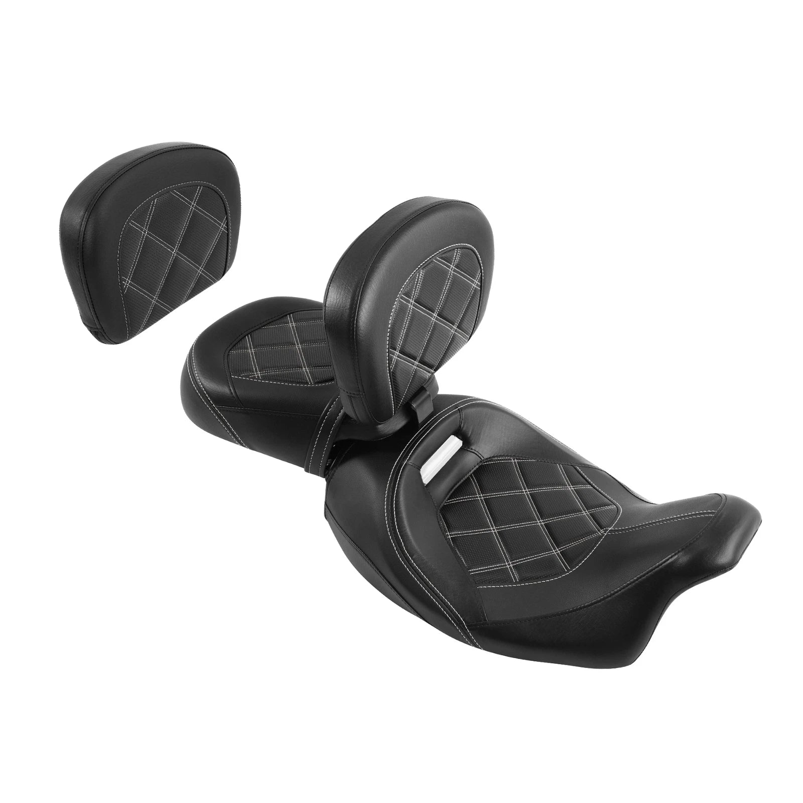 Backrest Pad Set for Harley CVO Street Road Glide (2009–2023)