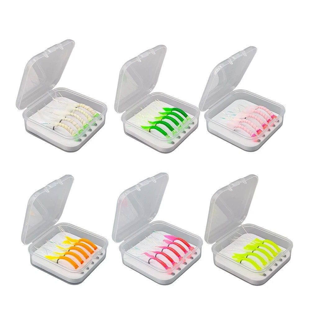 WY307 Fishing Lure for Fishing Gear (Reflective Strands, Elastic Skin)