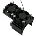Remote Control Motor Cooling Fan Radiator with Aluminum Heat Sink for 540 550