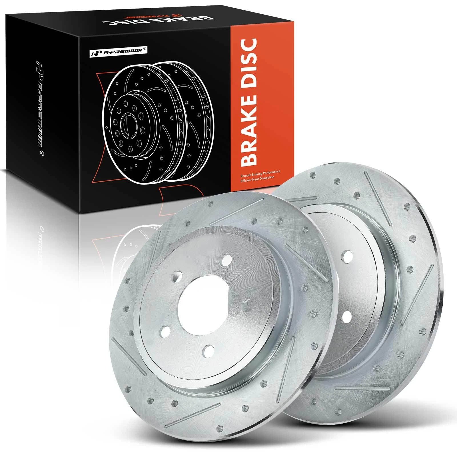 Rear Side Drilled Brake Rotors for Ford Escape (2005–2008)