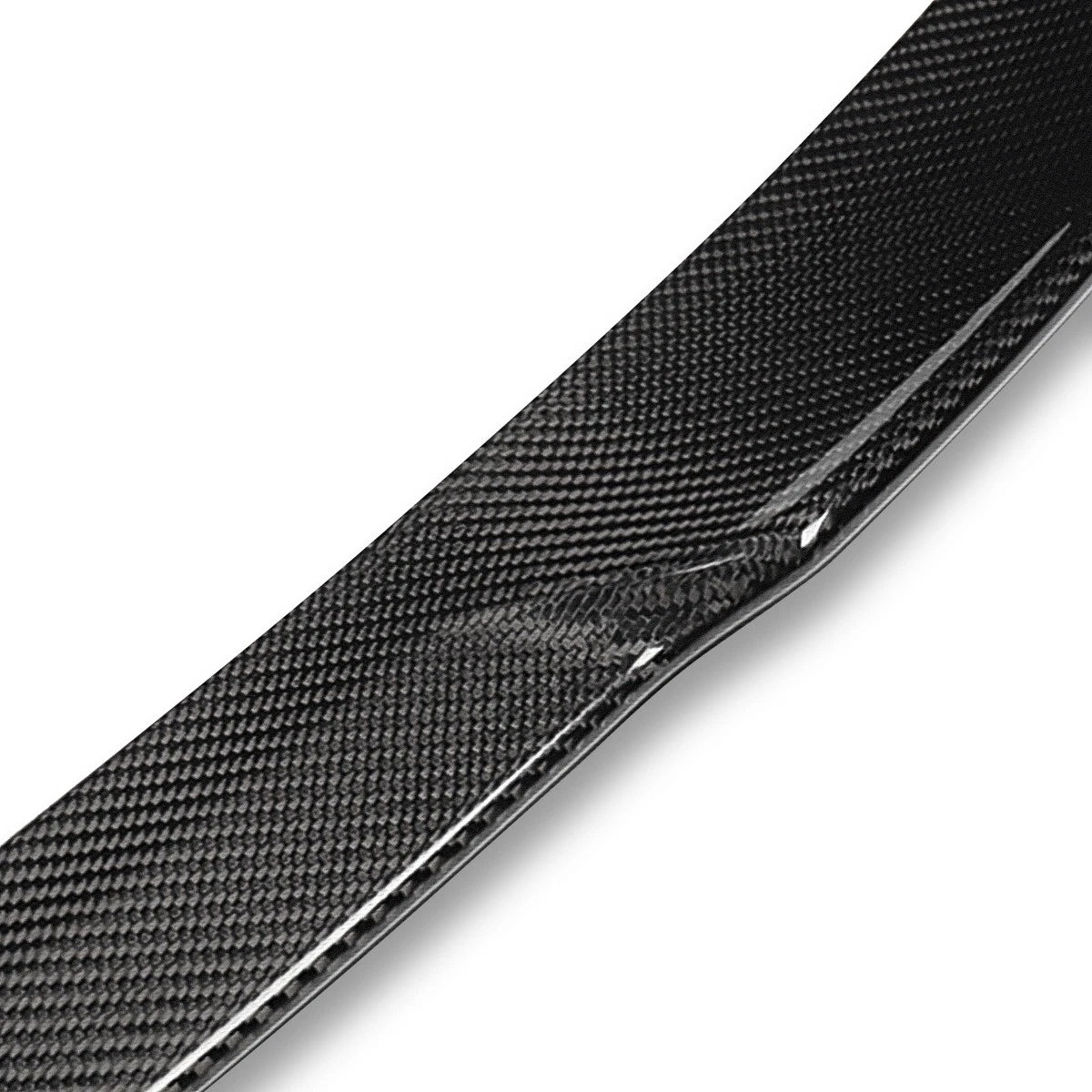 Real Carbon Fiber Duckbill Trunk Lip Spoiler for BMW 325i 328i E90 (2005–2012)