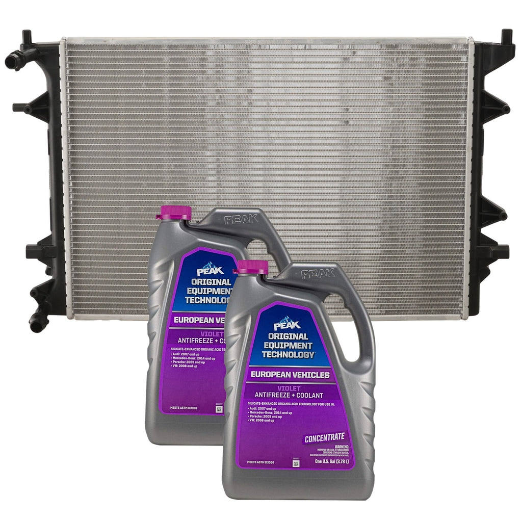 Set of 2 Radiators for VW Jetta, Passat (2015)