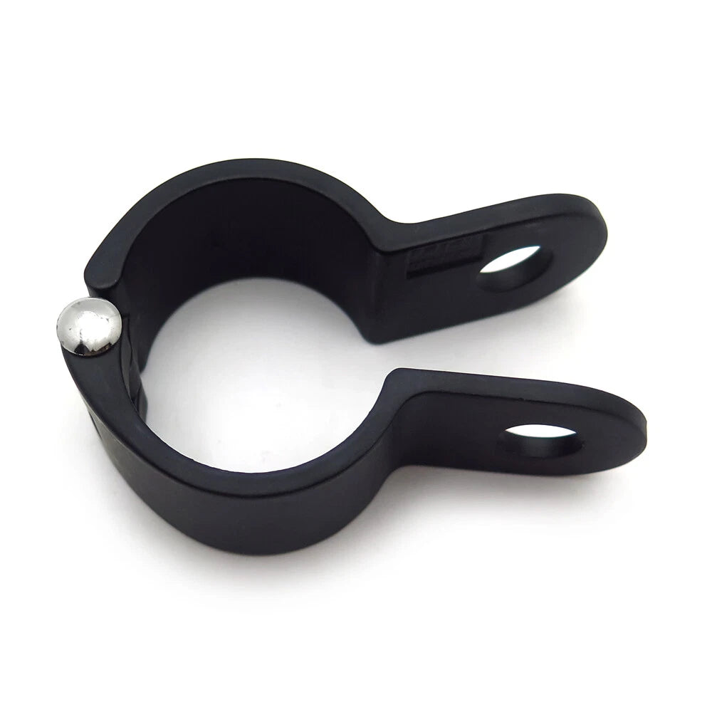 Crash Bar Mount Clamp for Longhorn Footpeg - HTT Black (1.5")