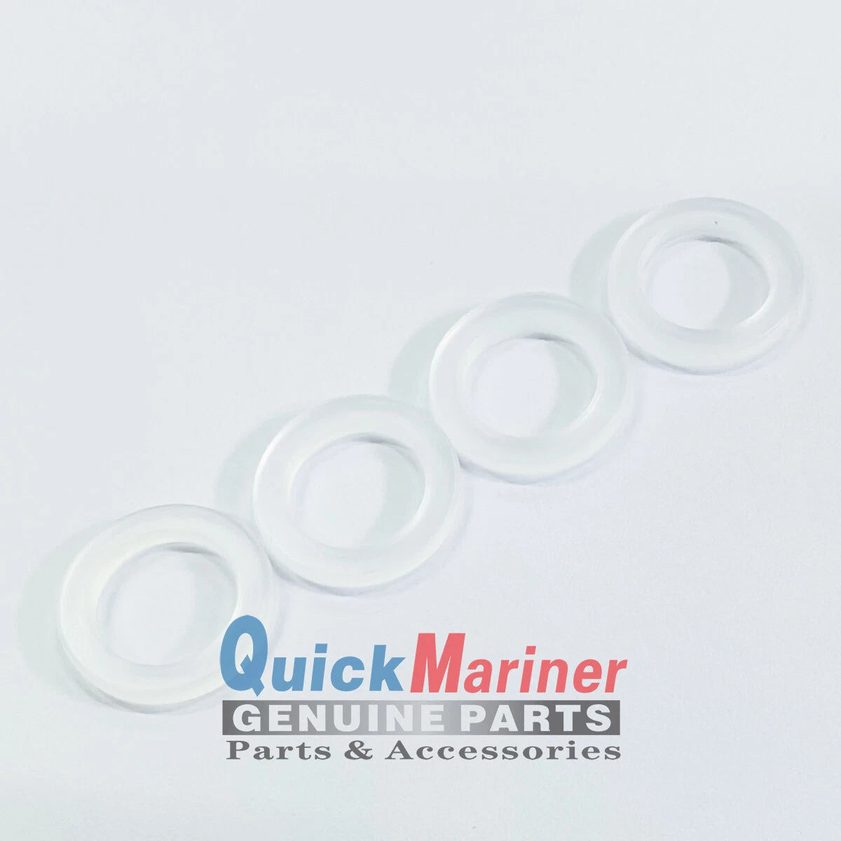 Set of 4 Gearcase Lower Unit Drain Screw Gaskets for Evinrude Johnson (311598)