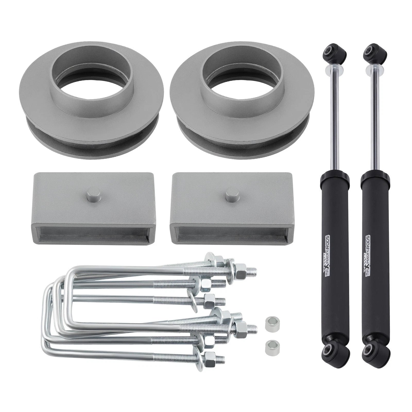 3" Lift Kit with Extended Shocks for GMC Sierra, Chevy Silverado 1500 (1999–2006)