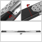 Set of 2 Side Step Bars for Ram 1500-3500 Crew Cab (2009–2022)