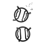 Headlight Lamp Cover Trim for Jeep Wrangler JL JLU 2018-2023 & Gladiator JT 2020-2023