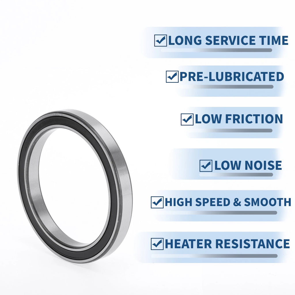 1 Pc Deep Groove Ball Bearing 6817DDU for Scooter Skateboard (P0 85x110x13mm)