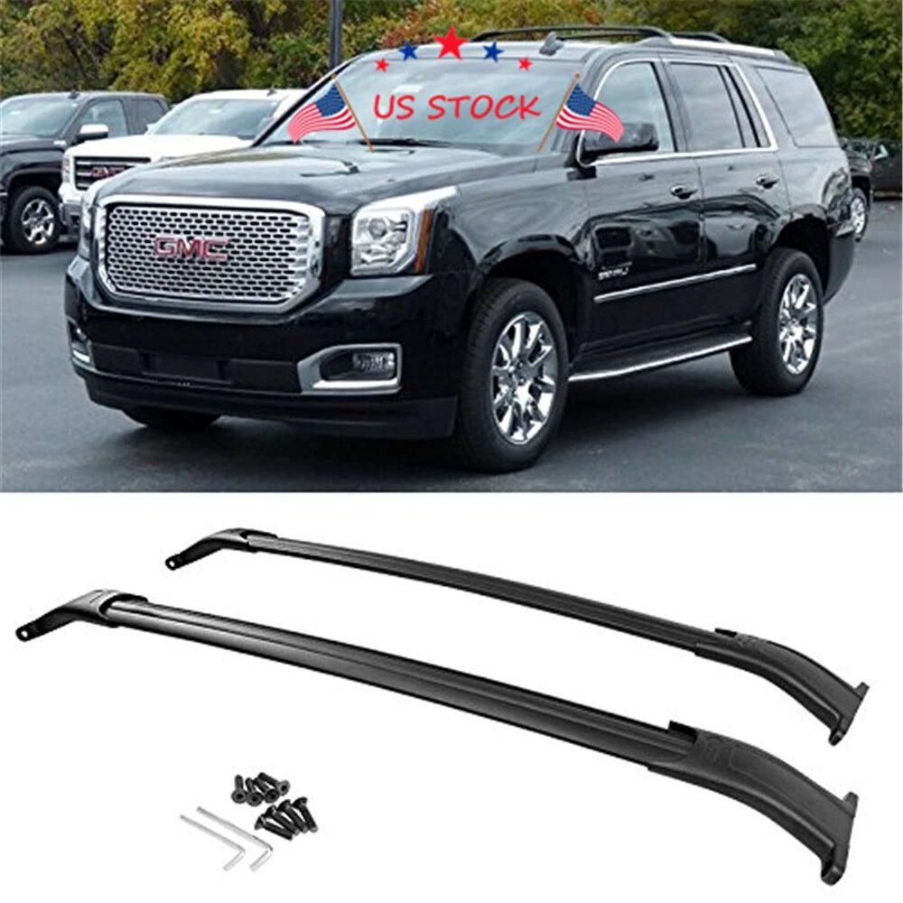 Set of 2 Roof Rack Cross Bars for Cadillac Escalade Tahoe Yukon (2015–2019)