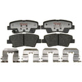 Set of 4 Brake Pads for Kia Optima Rear FWD (2011–2013)