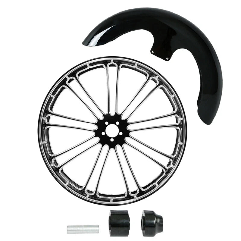 23" Front Wheel Rim for Harley Road King (2008–2025) Single Disc Hub Fender