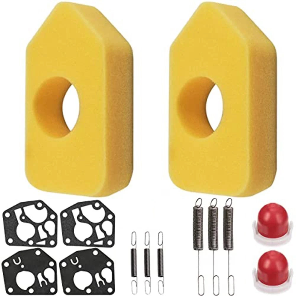 14-Piece Lawn Mower Service Kit with Air Filters and More