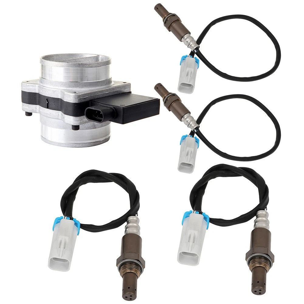 Mass Airflow Sensor & 4x Oxygen O2 Sensors for Chevy Blazer (2005)