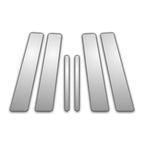 6Pc Chrome Pillar Post Covers for 05-10 Volkswagen Jetta - P7220