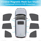 Magnetic Mesh Sun Blind Shades for BMW iX3 (2023–2024)
