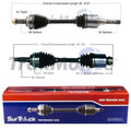 Set of 2 Front CV Axle Shafts for Mercury Milan, Ford Fusion (2006–2012)