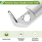 Exterior Door Handle Cover Trim for Chevy Colorado (2023–2025) ABS
