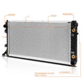 Aluminum Cooling Radiator for Mazda MX-6/626 (1992–1997) DPI-1323