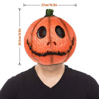 Halloween Scary Pumpkin Latex Mask for Cosplay Costume Party
