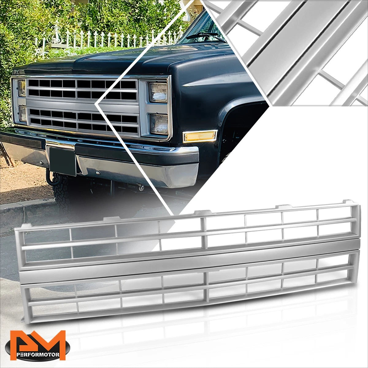 Grille Shell for Chevy C/K R/V Pickup Suburban (1985–1988)