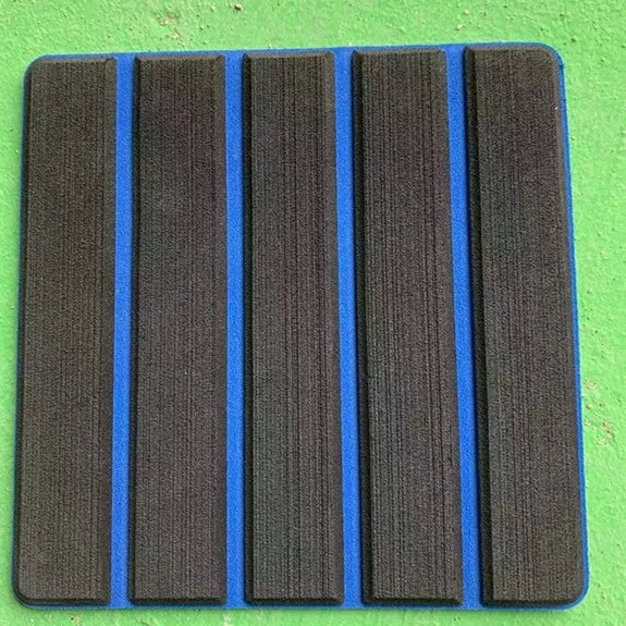 EVA Faux Foam Adhesive Teak Deck Floor Pad Samples for Jet Ski Boat