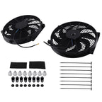 14" Dual Electric Cooling Fan 900CFM for Universal Application (240W)