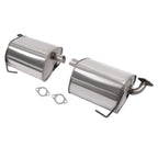 2X Rear Exhaust Mufflers for Subaru Forester (2009–2013) & Impreza (2008–2011) 2.5L