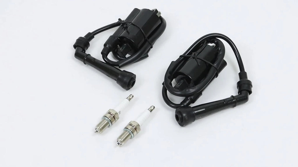 2 Pack Ignition Coil Spark Plug for Suzuki VS700 VS750 VS800 (1986–2004) 33410-38A02