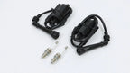 2 Pack Ignition Coil Spark Plug for Suzuki VS700 VS750 VS800 (1986–2004) 33410-38A02