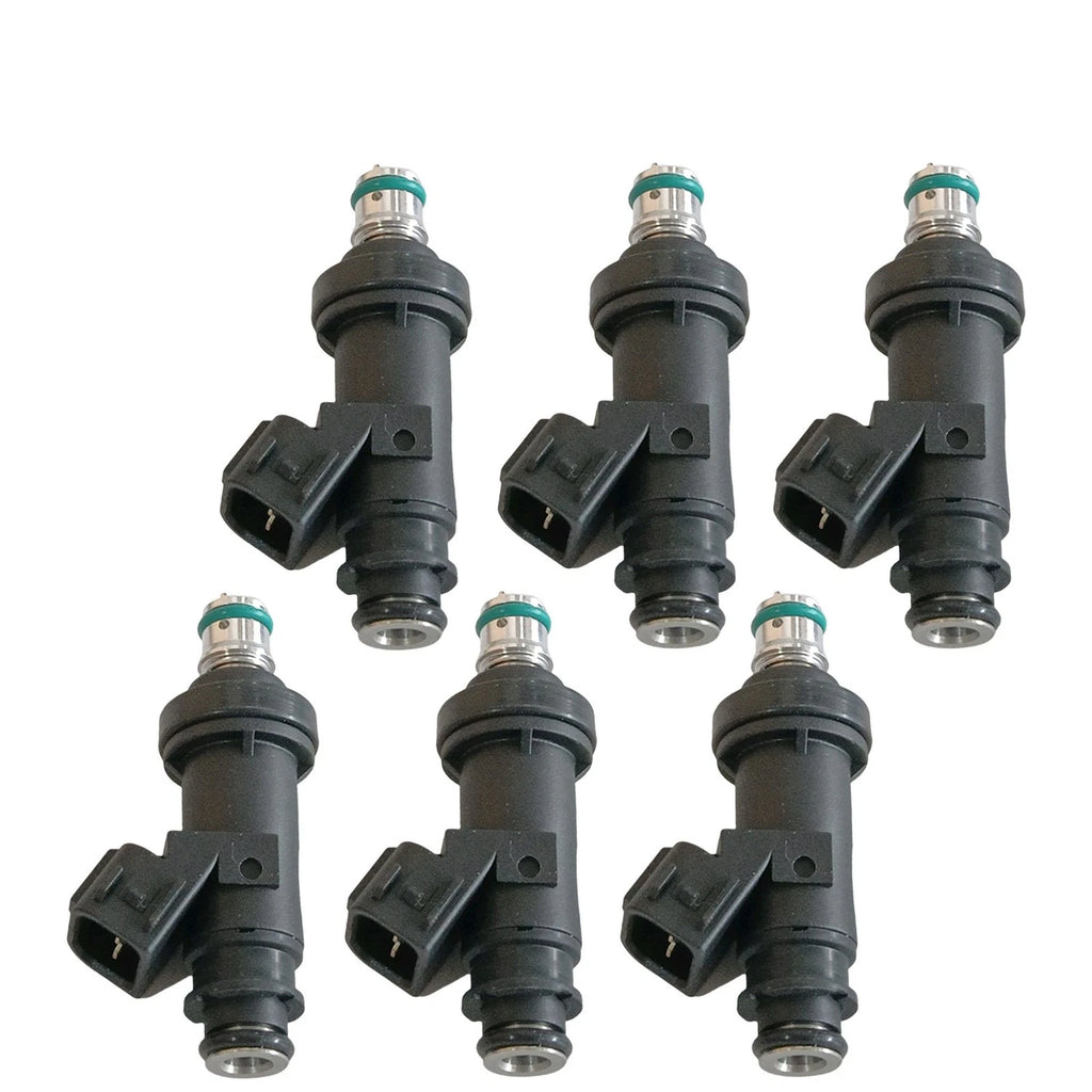 Set of 6 Fuel Injectors for Acura TL CL MDX Honda Odyssey Pilot (2000–2004)