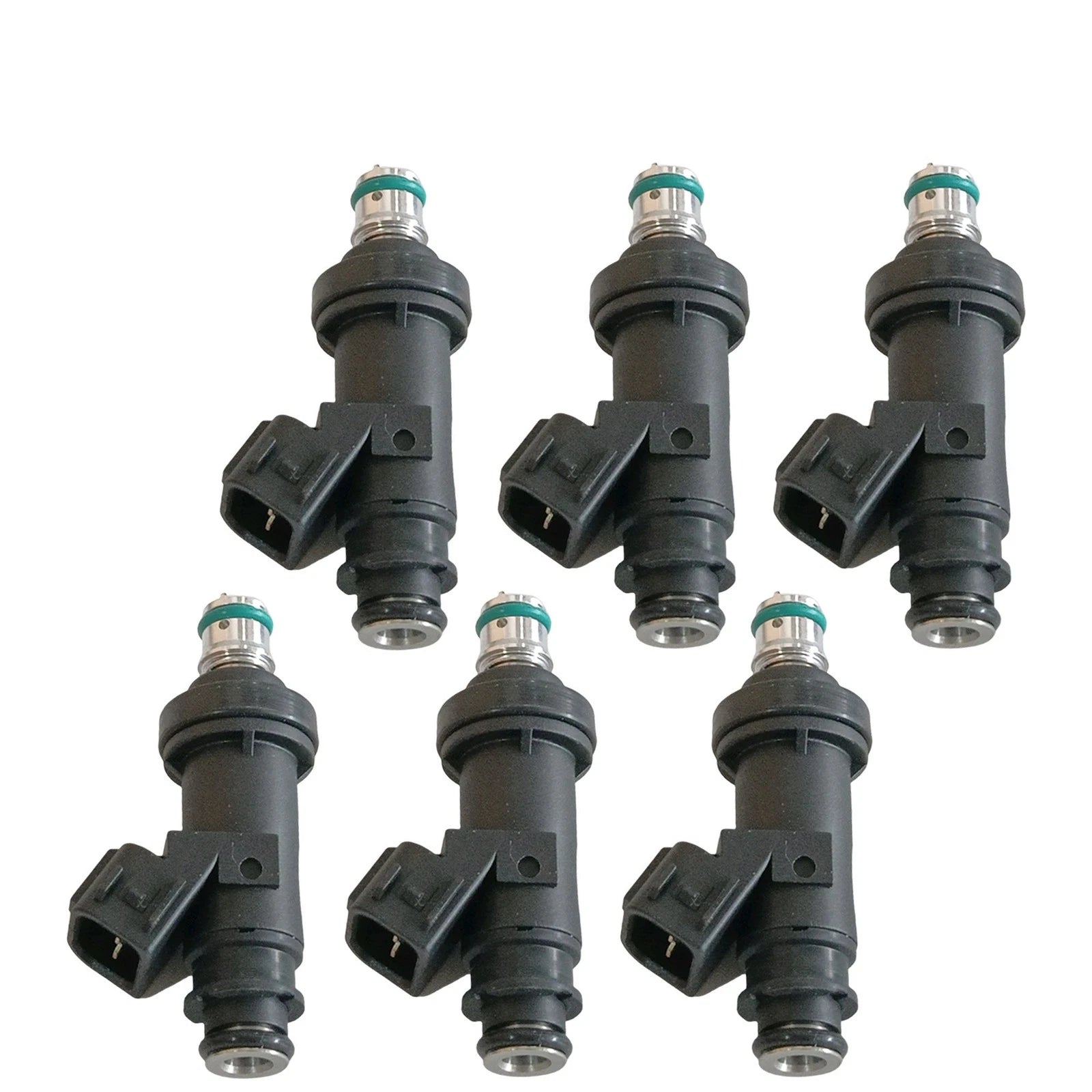 Set of 6 Fuel Injectors for Acura TL CL MDX Honda Odyssey Pilot (2000–2004)