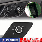 10-Pin Left Side Mirror Switch Knob w/Heat for VW Jetta (2011–2016)