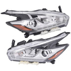 Pair LED Headlight Assemblies for Nissan Murano (2015-2018)