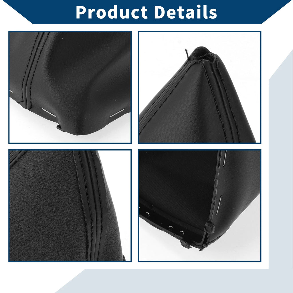 1 Pc Gear Shift Gaiter for Ford Focus C-MAX (2003–2010) Black Leather